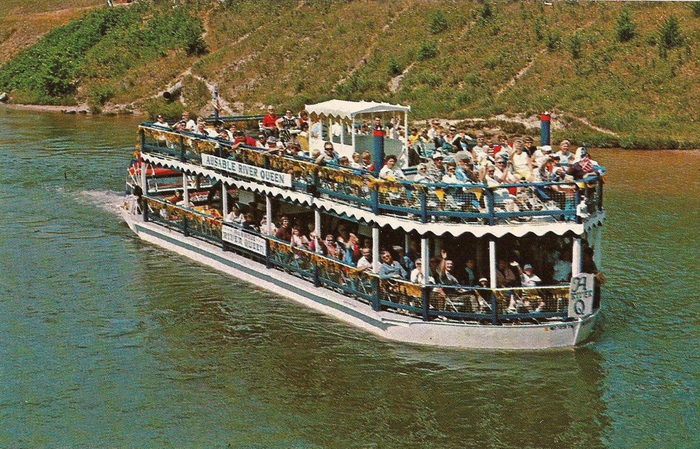AuSable River Queen - Postcard (newer photo)